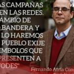 Fernando Atria: “No importa cuántas campañas hagan en las redes. El cambio de himno, bandera y escudo lo haremos sí o sí. El pueblo exige otros símbolos que nos representen a todes”: #Falso