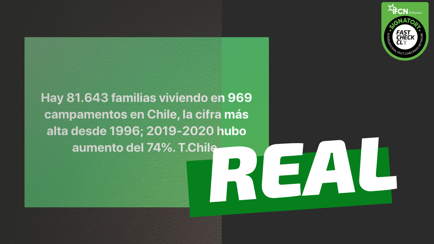 You are currently viewing Hay 81.643 familias viviendo en 969 campamentos en Chile: #Real
