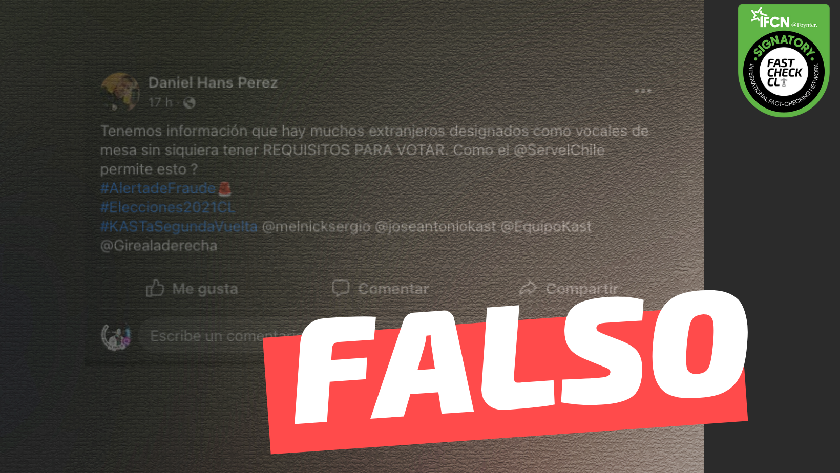 You are currently viewing Extranjeros designados como vocales sin tener requisitos para votar: #Falso