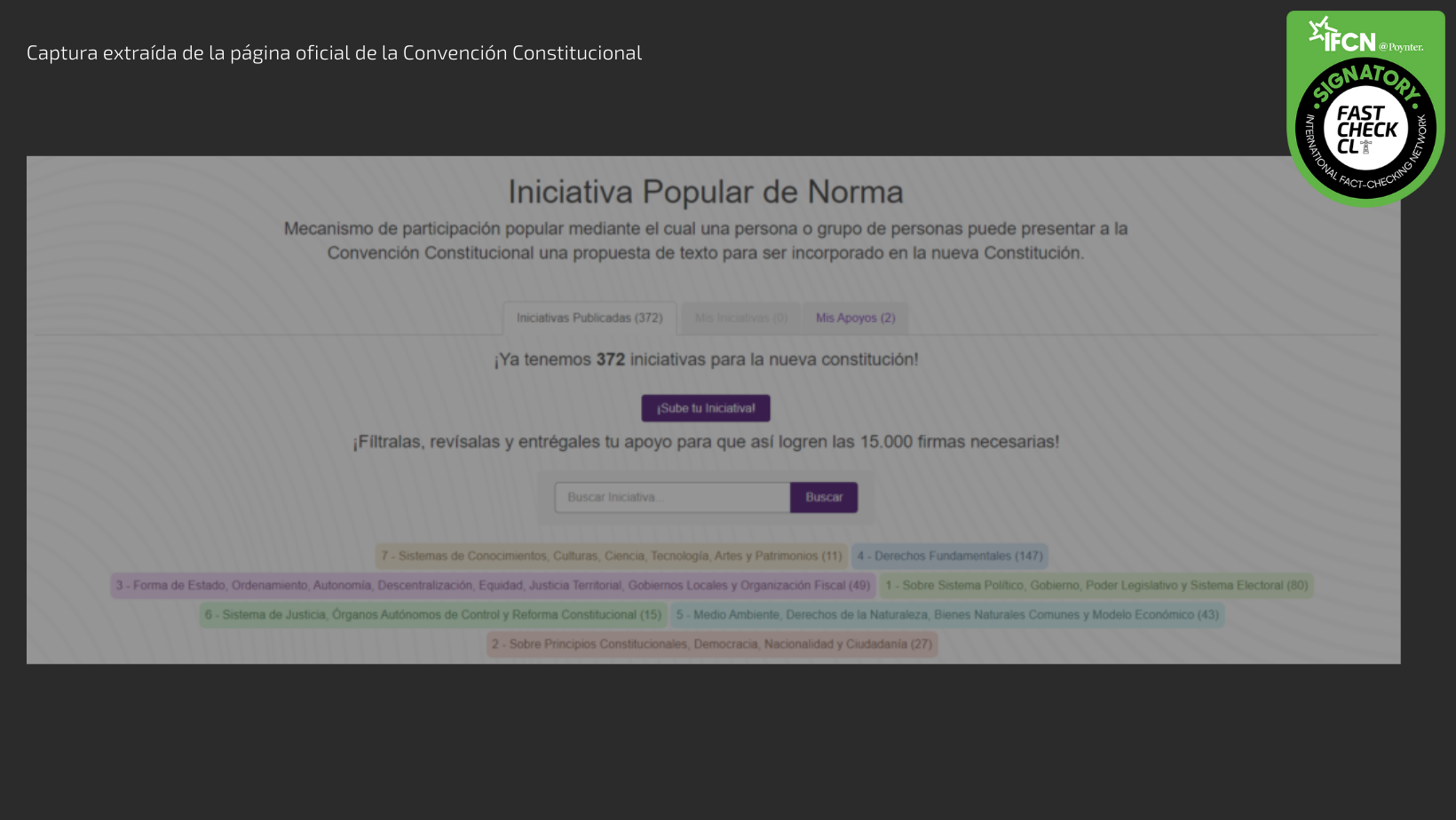 Read more about the article “Iniciativa popular de norma”: el mecanismo digital para participar de la nueva Constitución
