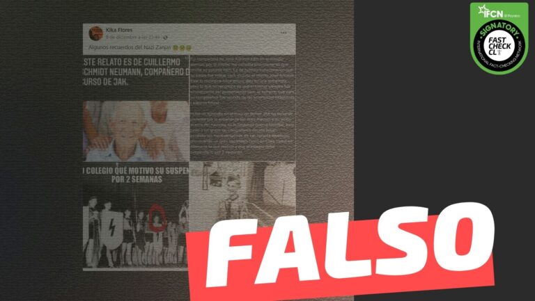 Read more about the article Im谩genes de Jos茅 Antonio Kast en su ni帽ez y juventud simpatizando con el nazismo: #Falso