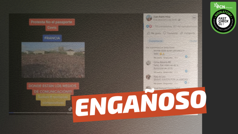 Lee más sobre el artículo (Video) Protesta en Francia contra el pasaporte Covid-19: #Engañoso