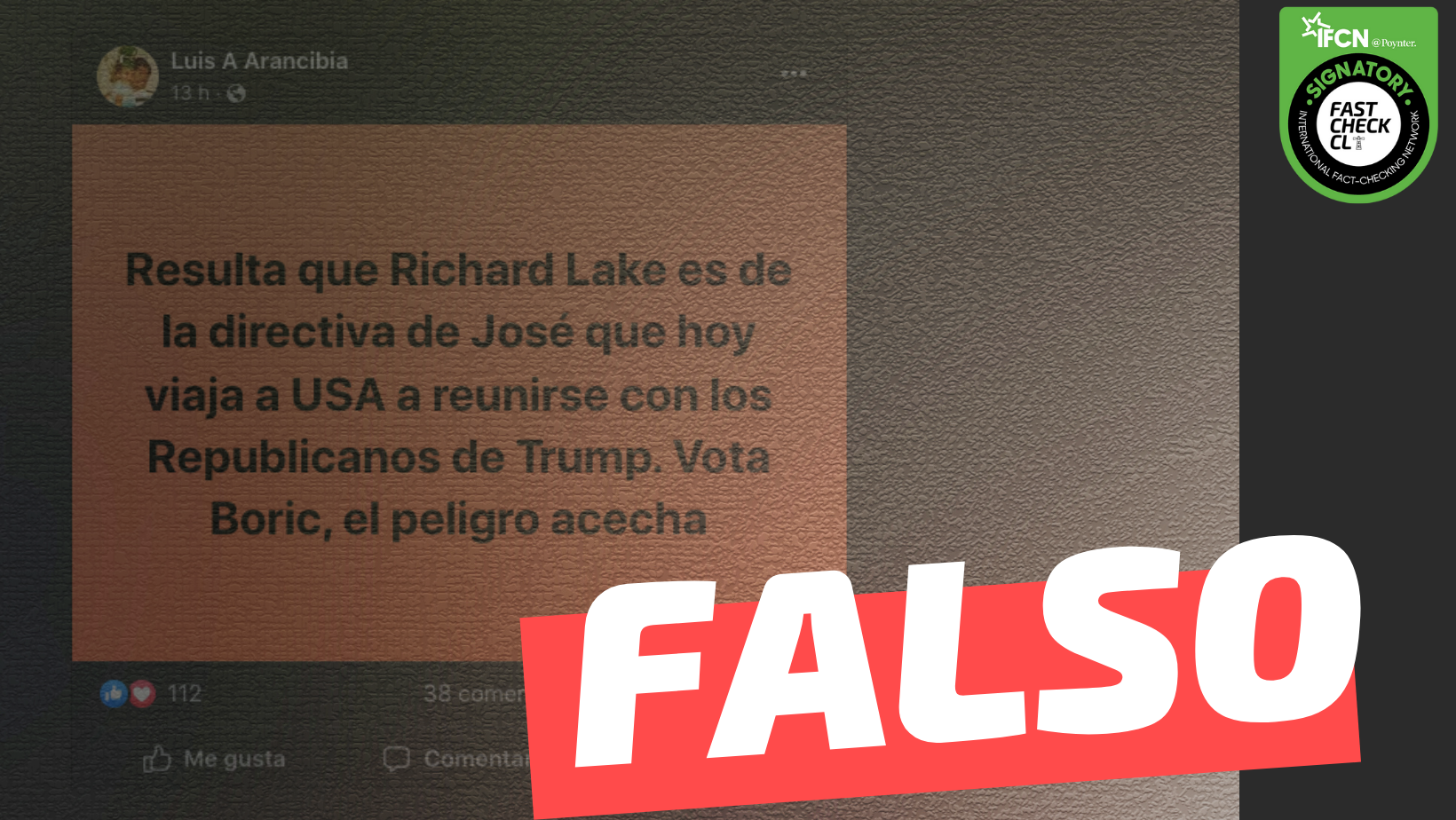 You are currently viewing Resulta que Ricardo Lagos es de la directiva de José Antonio Kast: #Falso
