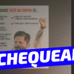 (Imagen) Gabriel Boric votó en contra de…: #Chequeado