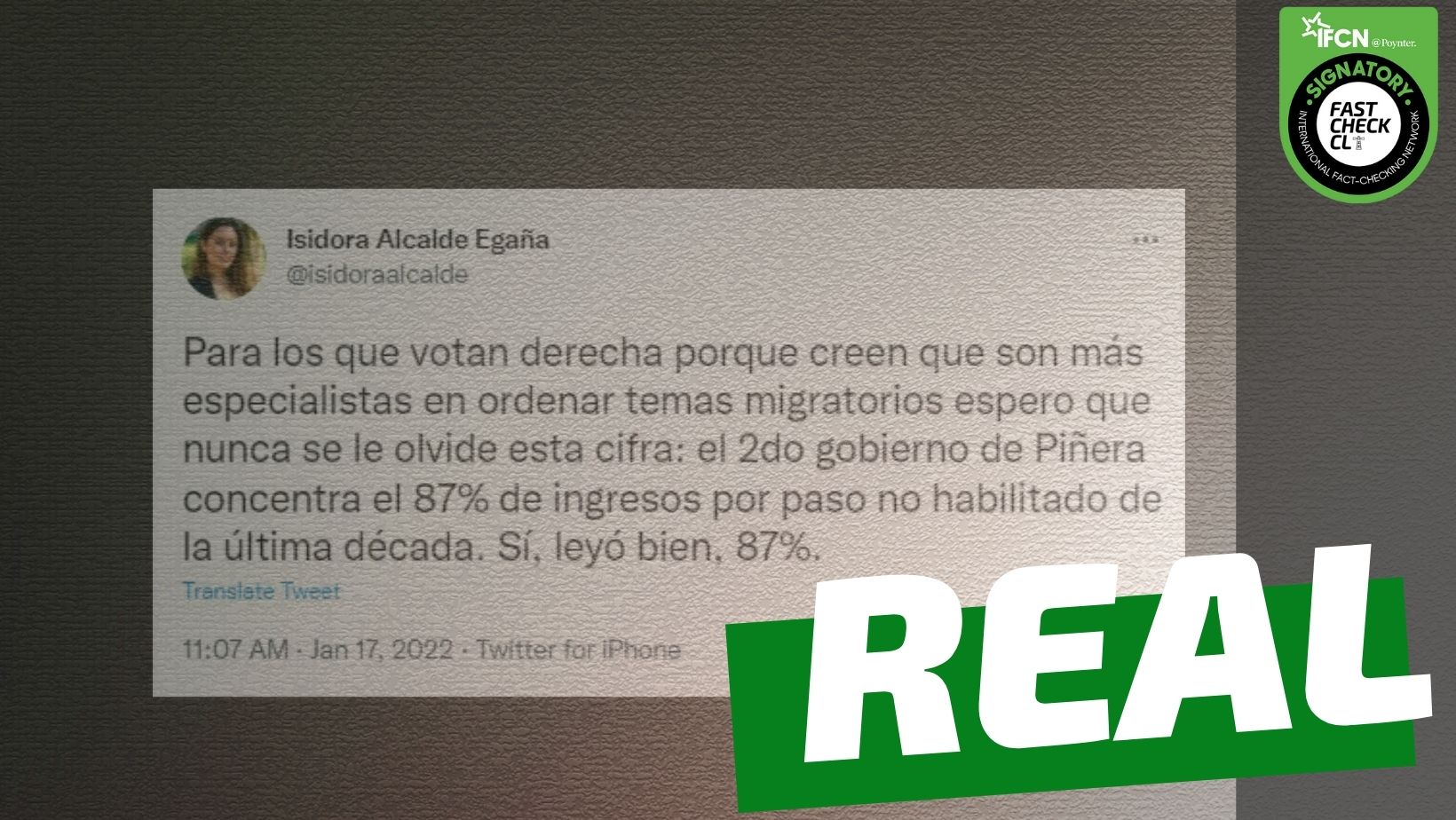 Read more about the article “El segundo gobierno de Piñera concentra el 87% de ingresos por paso no habilitado de la última década”: #Real