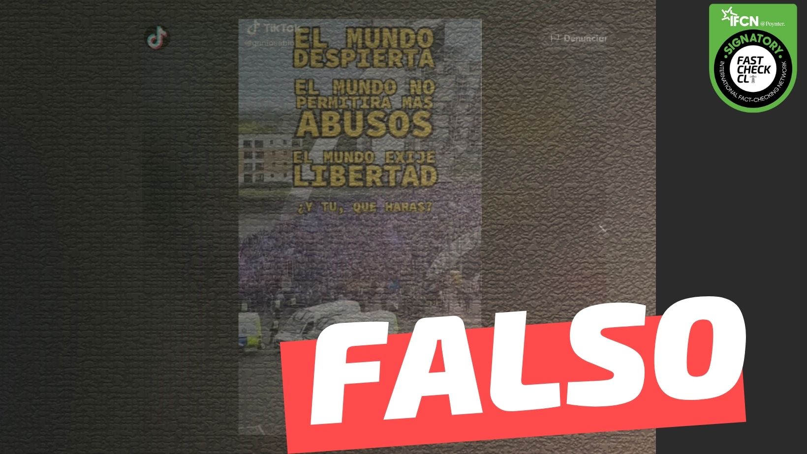 You are currently viewing (Video) Manifestaciones en un puente escocés en contra de los protocolos Covid-19: #Falso