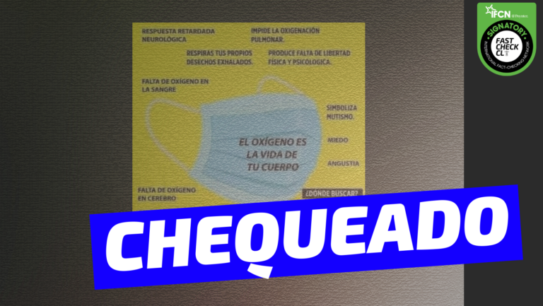 Read more about the article (Imagen) Mascarilla quirúrgica provoca que: “respires tus propios desechos”, padezcas hipoxia (sangre y cerebro) e irritación en la piel: #Chequeado