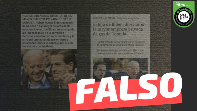 Read more about the article Hijo de Biden es el director de la mayor empresa privada de gas de Ucrania: #Falso