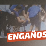Tenista sale de la cancha en silla de ruedas luego de que las piernas no le respondieran producto de la vacunación: #Engañoso