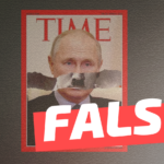 Portada de revista ‘Time’ con el rostro de Putin transformádose en Hitler: #Falso