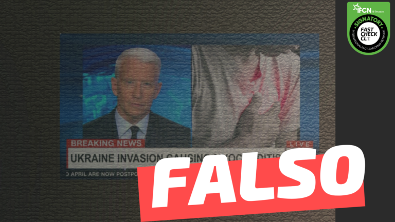 Read more about the article (Imagen) CNN: “Invasión a Ucrania causa miocarditis”: #Falso
