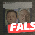 “El actor presidente de Ucrania Zelensky es primo de George Soros. Lo dice un funcionario del Pentágono”: #Falso