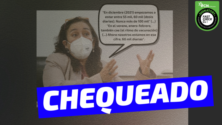 Read more about the article Los dichos de la ministra de Salud Begoña Yarza sobre la vacunación: #Chequeado