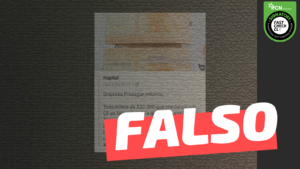 Read more about the article (Imagen) “Empresa Prosegur informa: Todo billete de $20.000 que comience con CF es falso, debido a que ingresaron desde Tacna, Per煤”: #Falso