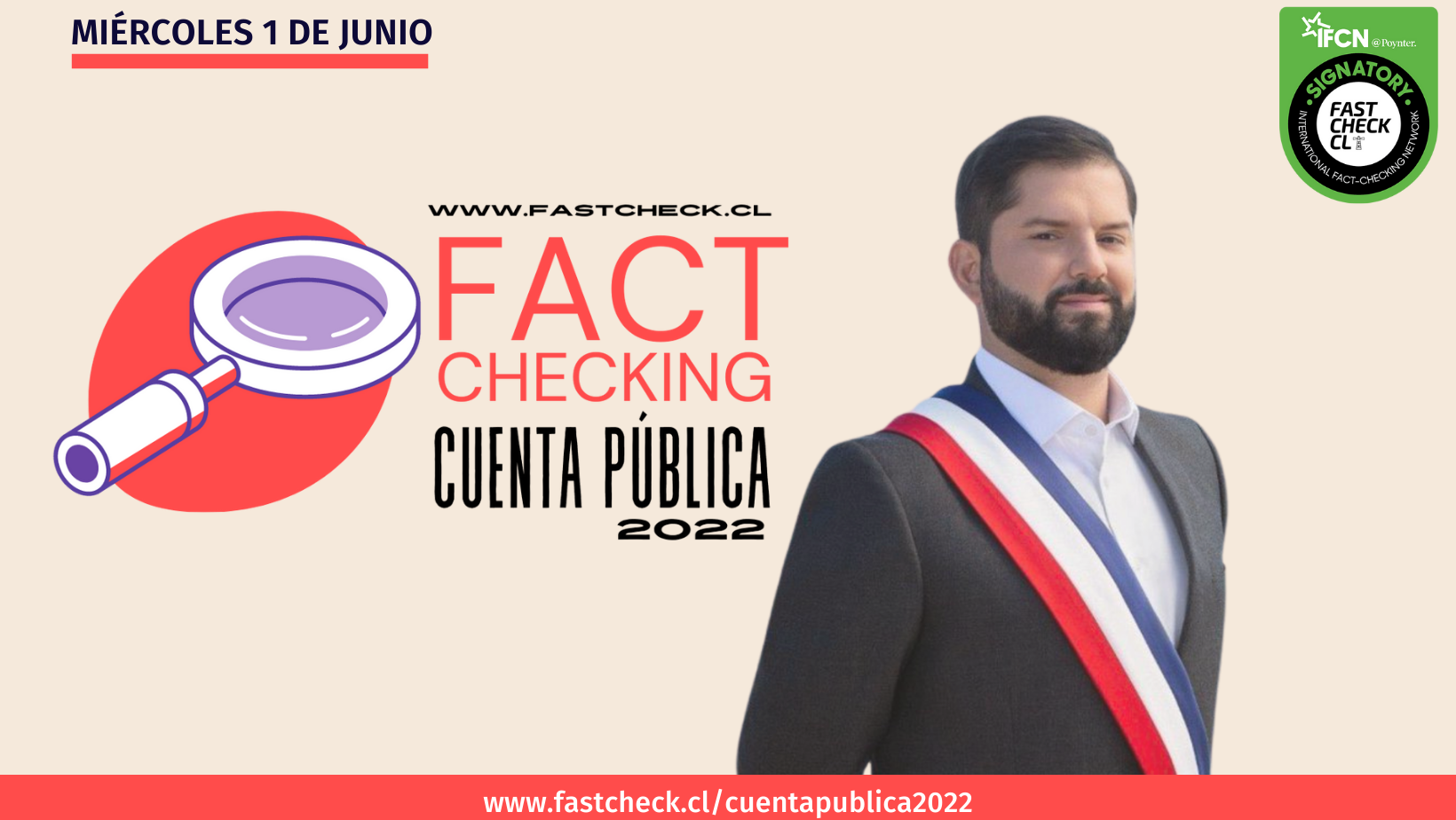 You are currently viewing Cuenta Pública 2022: Conoce el sitio web dedicado al chequeo del discurso del Presidente Boric 2022