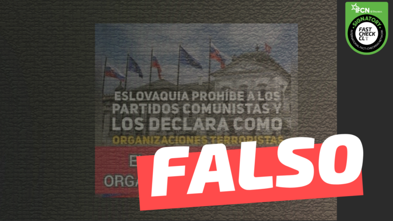 Read more about the article “Eslovaquia prohíbe a los partidos comunistas y los declara como organizaciones terroristas”: #Falso