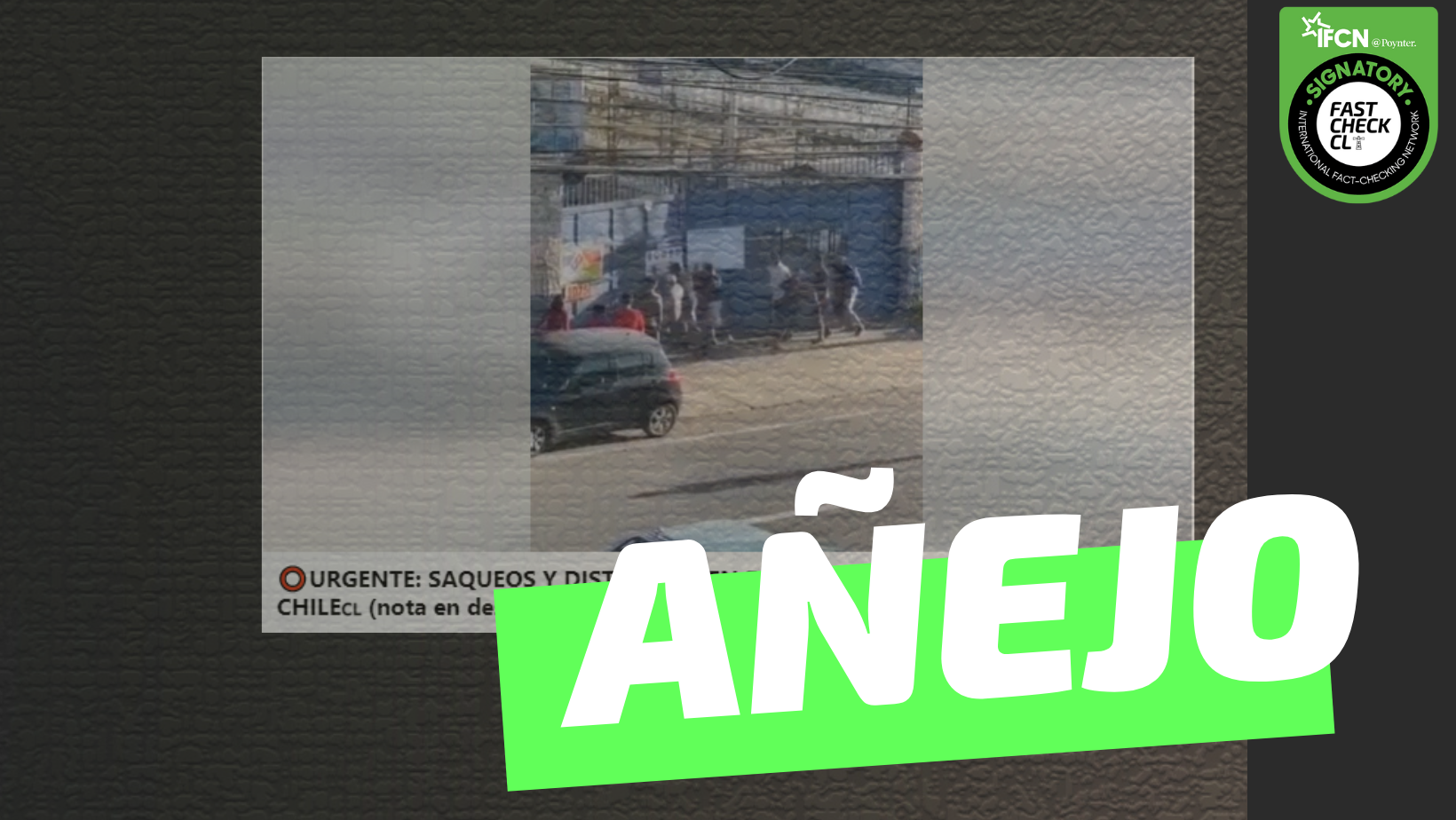 You are currently viewing (Video) “Urgente: Saqueos y disturbios en distribuidora de Gasco”: #Añejo