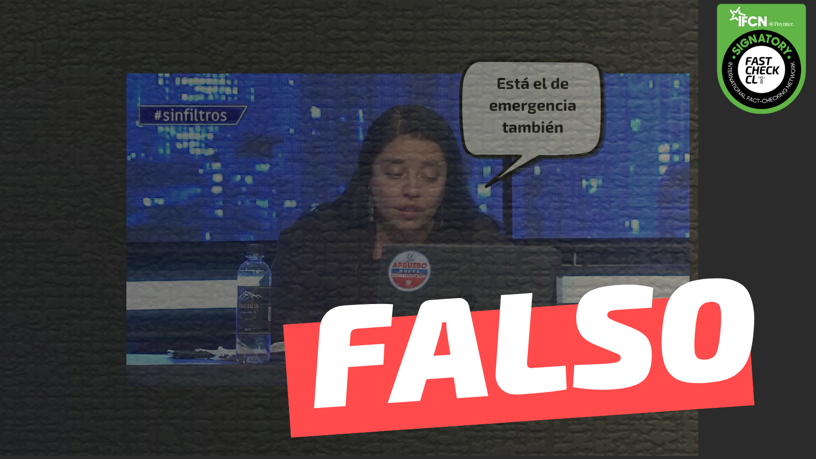 You are currently viewing Convencional Bessy Gallardo sobre los estados de excepción que hay en el borrador de la nueva Constitución: “está el de emergencia también”: #Falso
