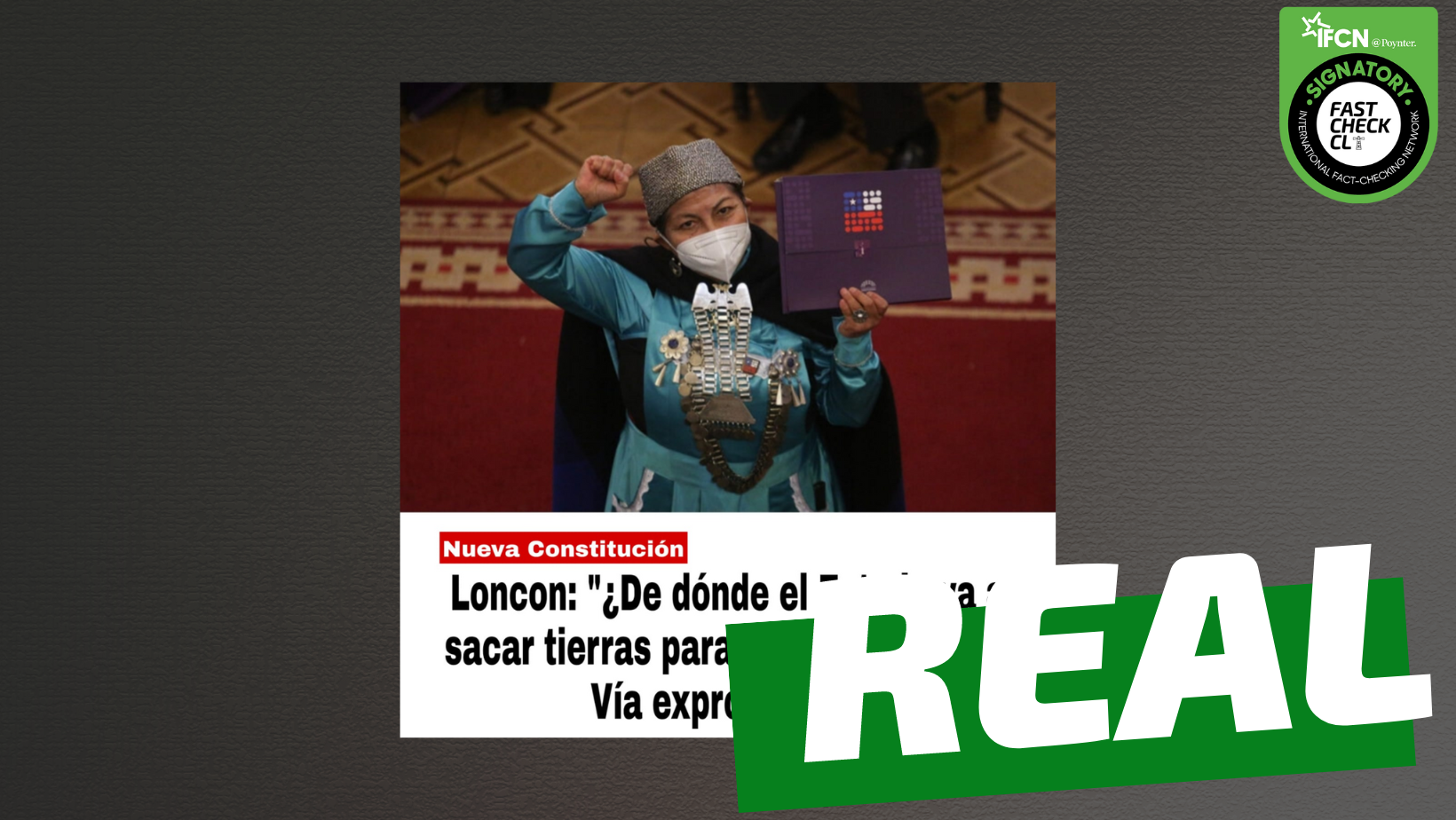 You are currently viewing Elisa Loncon: “¿De dónde el Estado va a sacar tierras para construir casas a los sin casa? Vía expropiación”: #Real