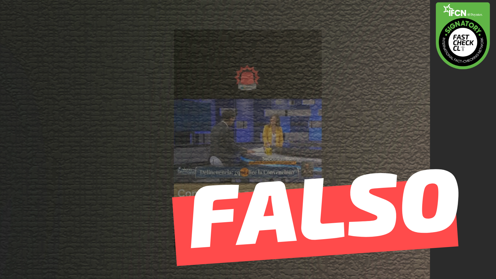 You are currently viewing (Video)“Condenados por homicidio podrán ser candidatos en la nueva Constitución”: #Falso
