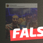 (Imagen) Evo Morales sostiene el libro “Historia Secreta Mapuche”: #Falso