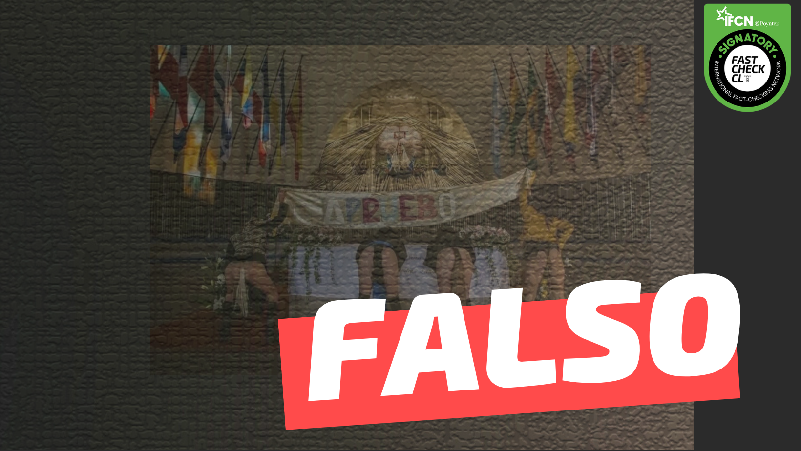 You are currently viewing (Imagen) “Apruebazo en Templo de Maipú”: #Falso