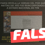 (Video) Matías del Río puso una demanda judicial contra TVN: #Falso