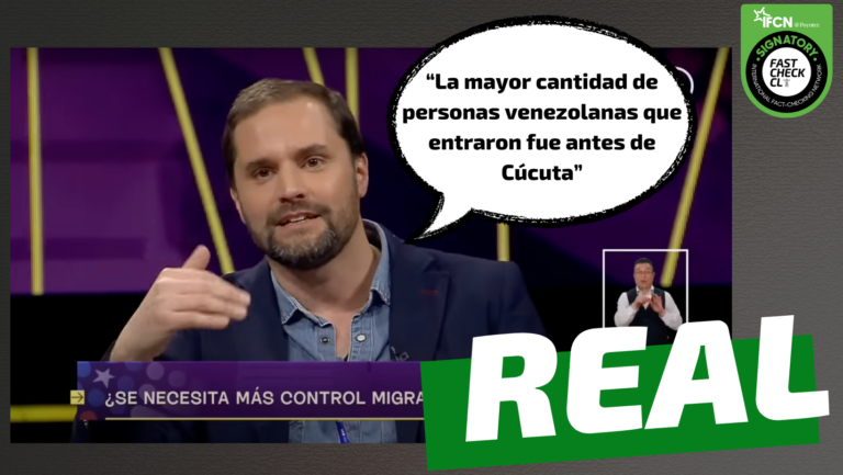 Read more about the article “La mayor cantidad de personas venezolanas que entraron fue antes de Cúcuta”: #Real