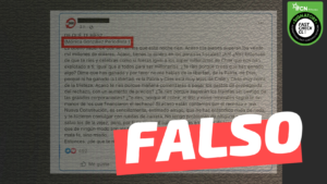 Read more about the article Periodista Mónica González escribió columna de opinión ‘¿De qué te ríes?’: #Falso