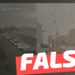 (Video) “El poderoso Tifón Hinnamor golpea con fuerza a Corea del Sur”: #Falso