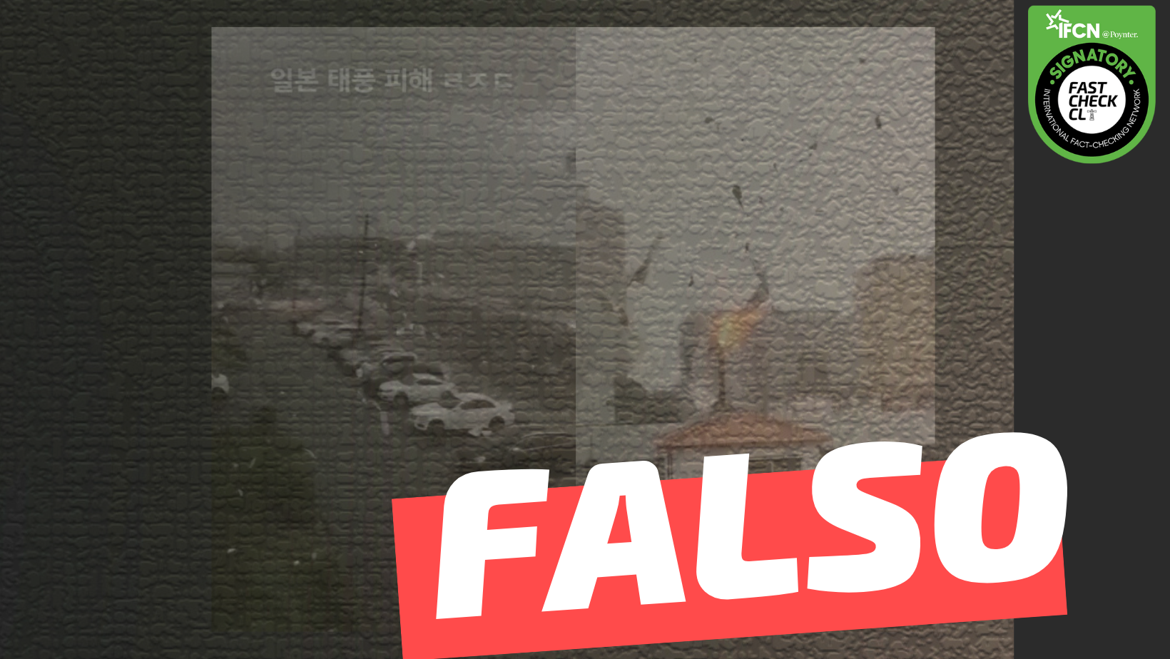 You are currently viewing (Video) “El poderoso Tifón Hinnamor golpea con fuerza a Corea del Sur”: #Falso