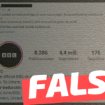La BBC cambió su tradicional logo rojo a negro por el estado de salud de la Reina Isabel: #Falso