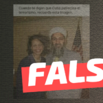 Imagen de Condoleezza Rice y Osama bin Laden: #Falso