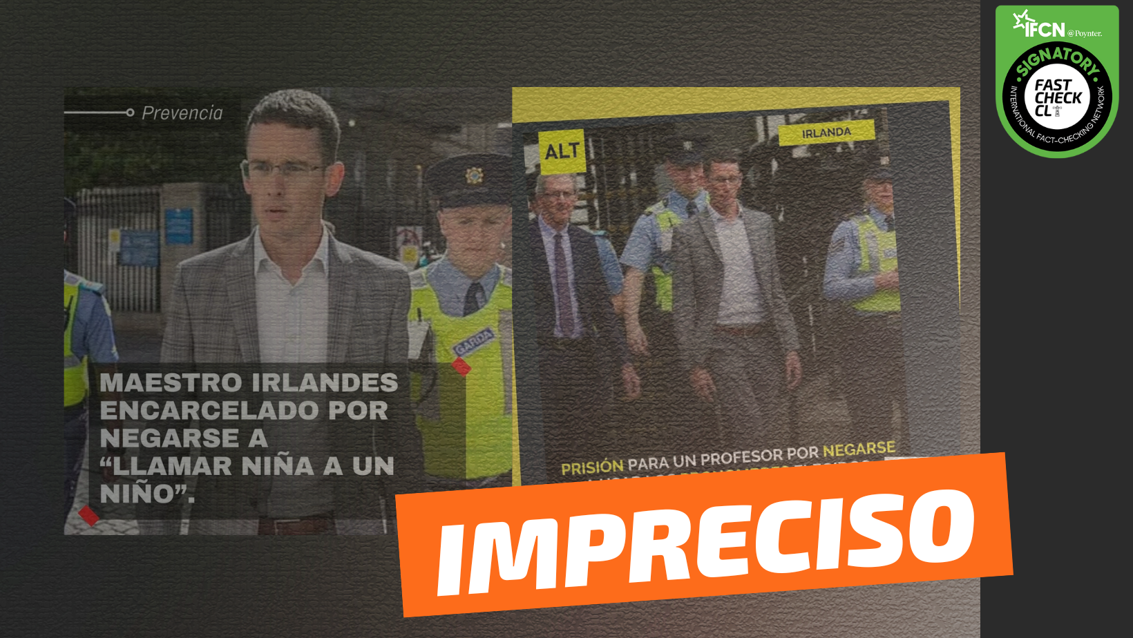 You are currently viewing “Por no decirle ‘elle’ a un estudiante, suspenden y encarcelan a maestro”: #Impreciso