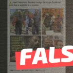“Juan Francisco Ramírez, amigo de Hugo Gutiérrez, fue quien agredió a la prensa”: #Falso