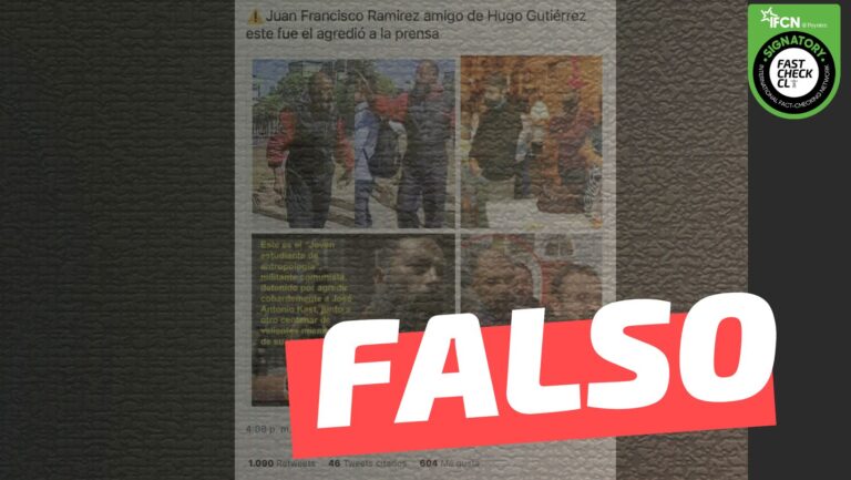 Read more about the article “Juan Francisco Ram铆rez, amigo de Hugo Guti茅rrez, fue quien agredi贸 a la prensa”: #Falso