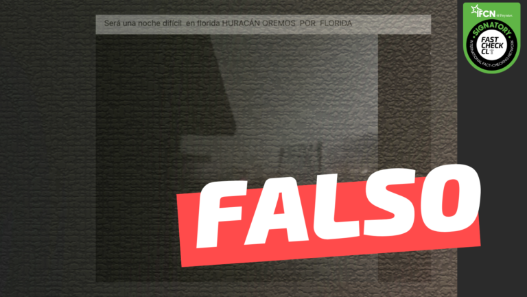 Read more about the article Video que muestra el paso del huracán Ian en Florida: #Falso