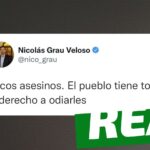 Nicolás Grau, ministro de Economía: “Pacos asesinos. El pueblo tiene todo el derecho a odiarles”: #Real