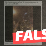 (Video) “Ejército se muestra a favor de nuestra causa por la salvación de Brasil”: #Falso