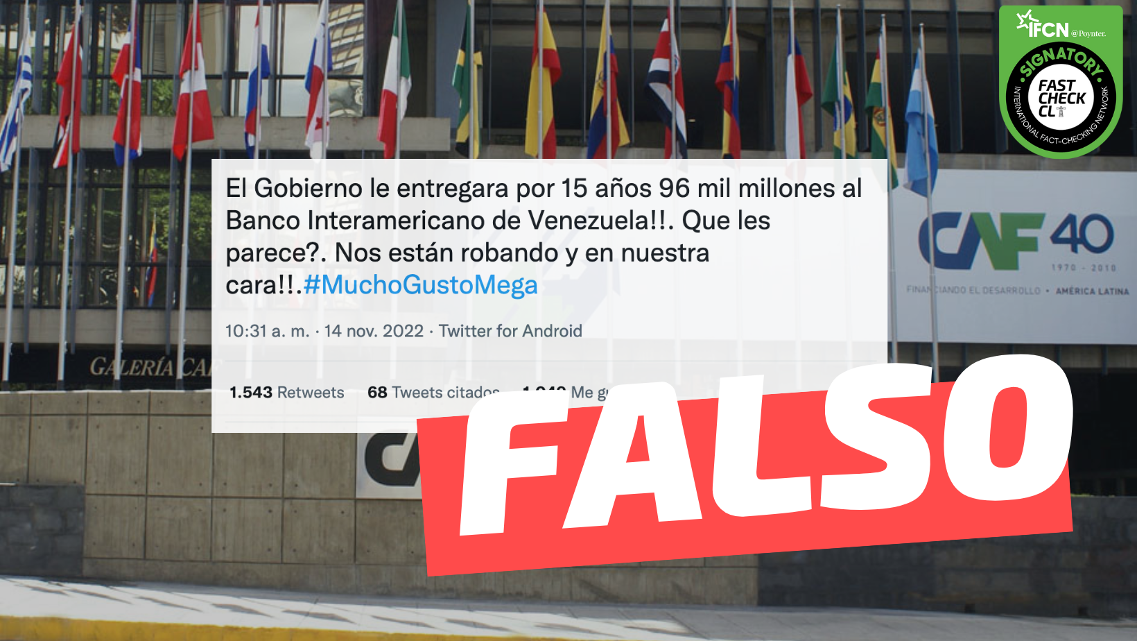 You are currently viewing Chile depositará $96 mil millones a banco venezolano: #Falso