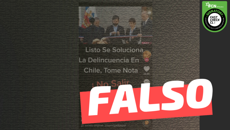 Read more about the article (Video) “Boric da la solución a la delincuencia: Reforzar las casas, no salir a ciertas horas y quedarse encerrado en la casa”: #Falso