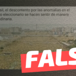 (Video) “Brasil, el descontento por las anomalías en el proceso eleccionario se hacen sentir de manera multitudinaria”: #Falso