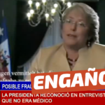 “El video en que Bachelet reconoce en entrevista a un canal universitario alemán que ella no es médico”: #Engañoso