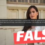 Alcaldesa Ripamonti se lanza contra Boric: “La tardía del gobierno fue el mejor aliado que tuvo el fuego, para destruir las viviendas y los sueños de cientos de familia”: #Falso