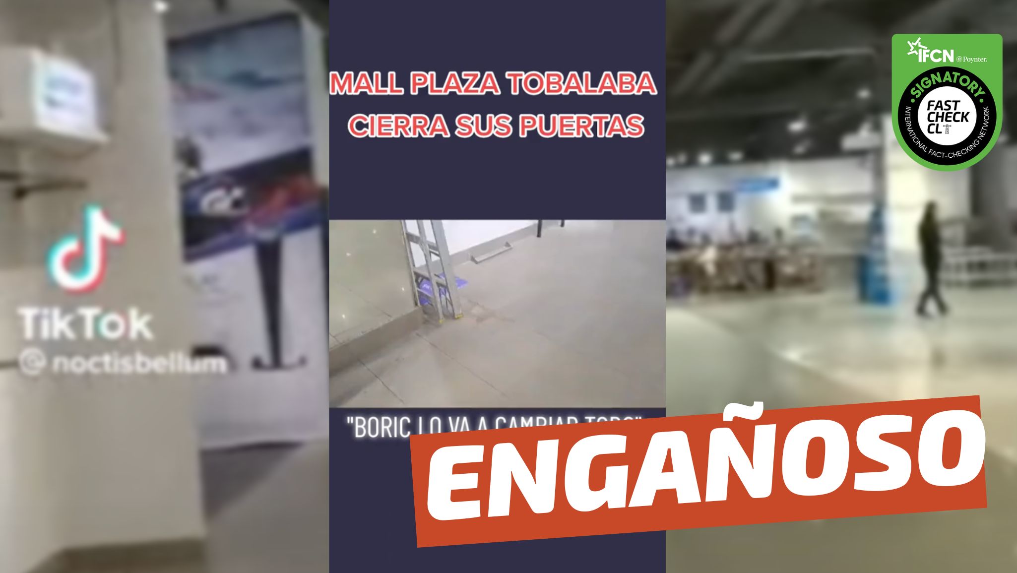 You are currently viewing (Video) “Mallplaza Tobalaba cierra sus puertas”: #Engañoso