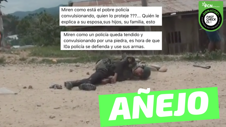 Read more about the article (Video) “Miren como un policía queda tendido y convulsionando” en Perú: #Añejo