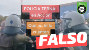 Read more about the article Video muestra policías infiltrados en manifestación de Perú: #Falso