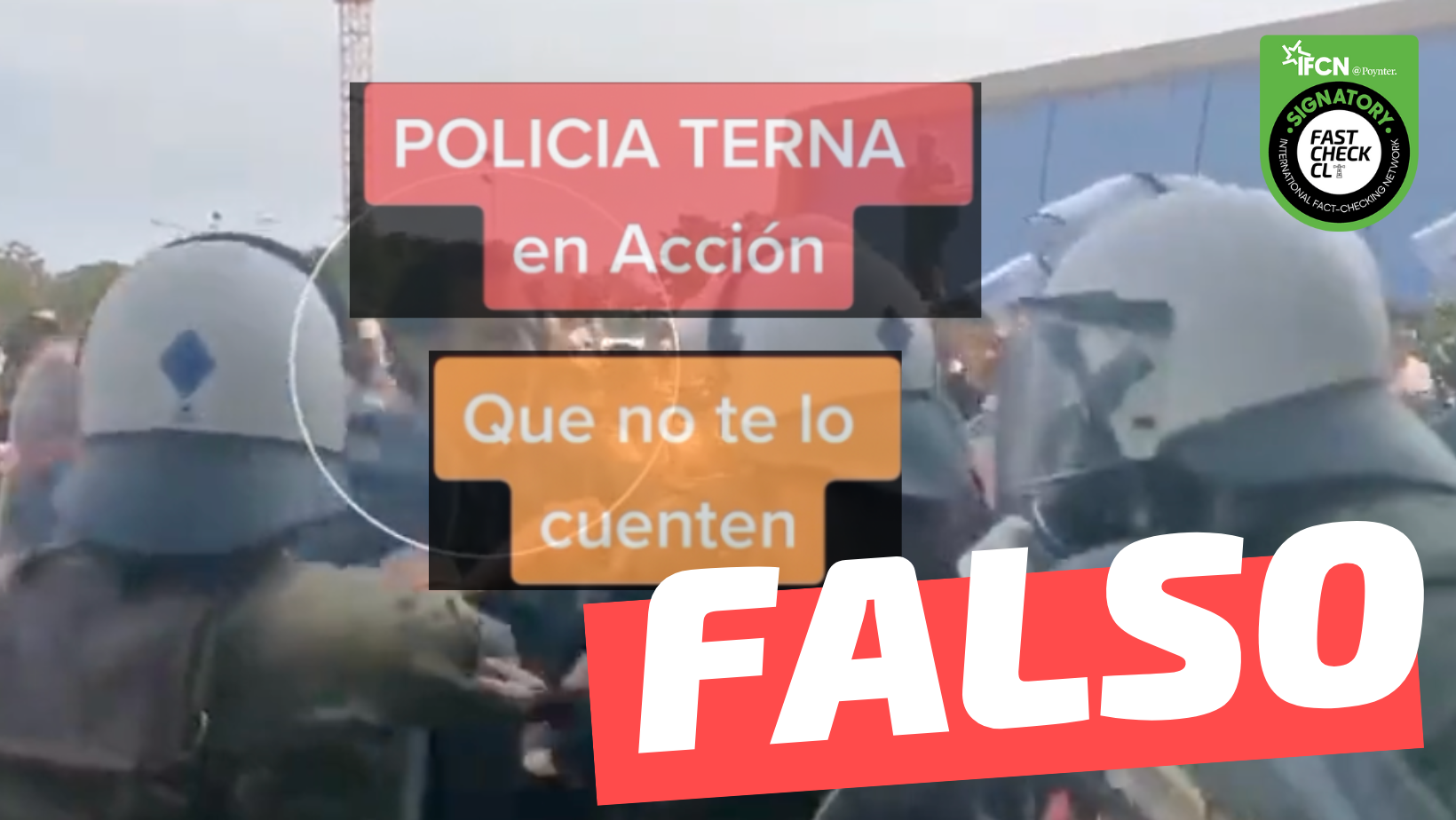 You are currently viewing Video muestra policías infiltrados en manifestación de Perú: #Falso