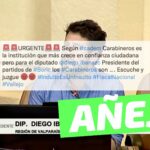 (Video) “Para el diputado Diego Ibañez, presidente del partido de Boric, los Carabineros son” un violador en tu camino: #Añejo