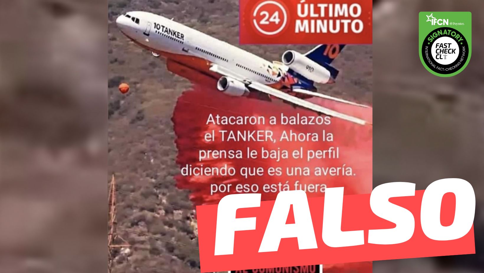 You are currently viewing (Imagen) “Atacaron a balazos el Tanker (…) por eso está fuera de servicio”: #Falso